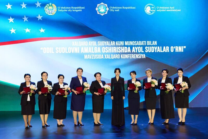 Toshkentda 10-mart – Xalqaro ayol sudyalar kuniga bag‘ishlangan tantanali uchrashuv bo‘lib o‘tdi.